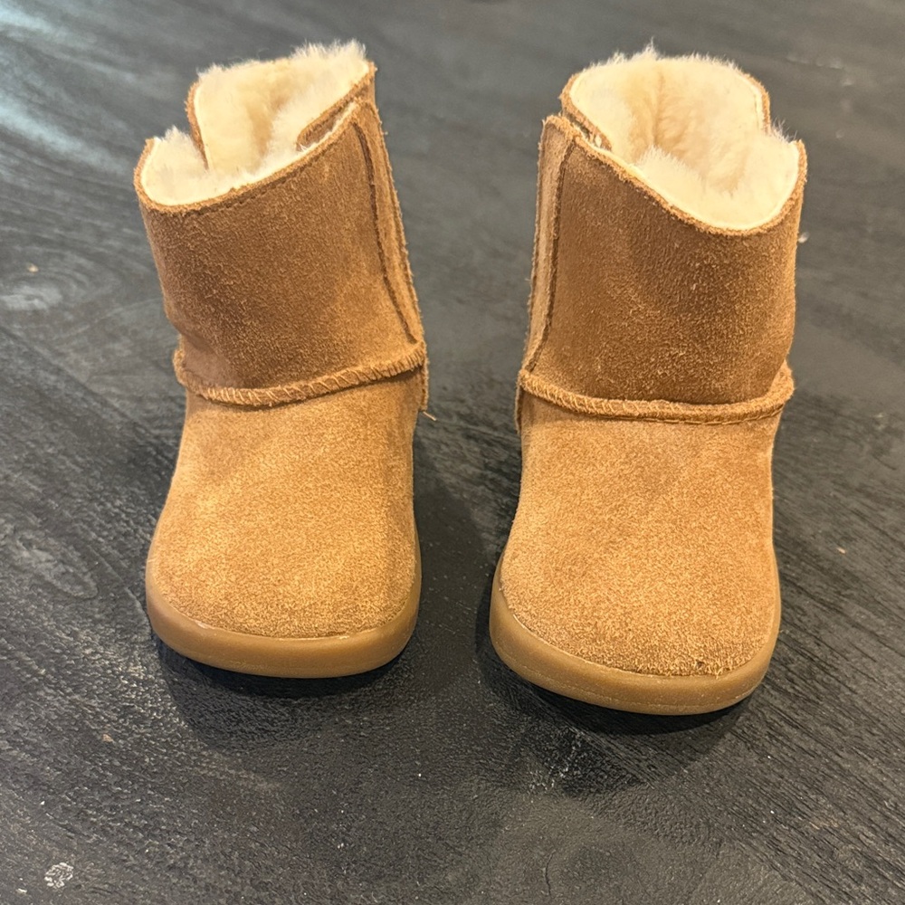 Tan Uggs with Fur Lining
